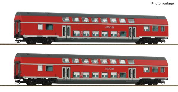 ROCO 6280072 - 2-tlg. Set 2: Doppelstockwagen, DB AG